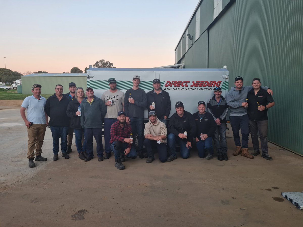 Day 2: we headed out to Caluha Farms. Followed by Tooraweenah Pastoral Company where we caught up with <a href="/curwenr/">Reece Curwen</a> and his family. The afternoon saw us join the <a href="/Stirlings2Coast/">Stirlings to Coast Farmers</a> group and <a href="/phil_honey/">Philip Honey</a> at the Subsurface Drainage Project. We ended the day with a tour of <a href="/DirectSeeding/">Direct Seeding</a>.