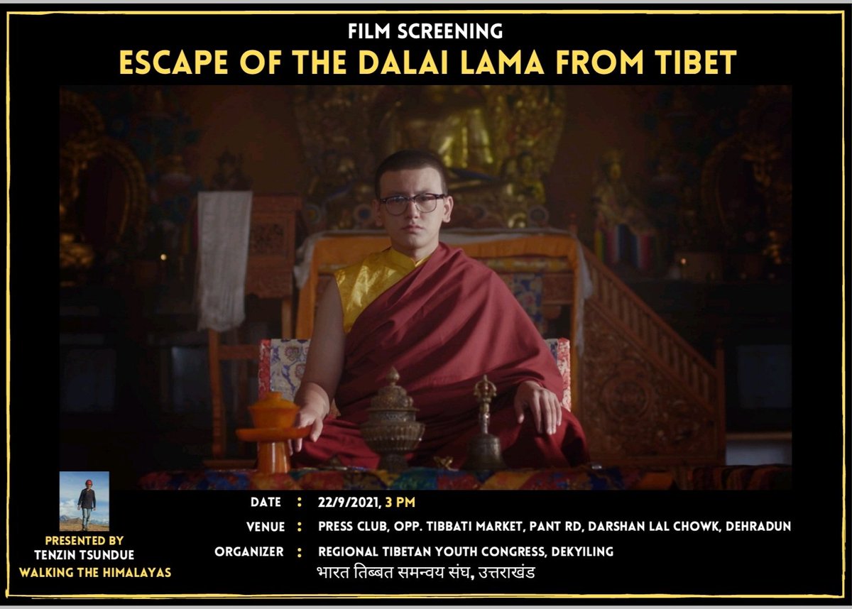 Tenzin Tsundue tweet media