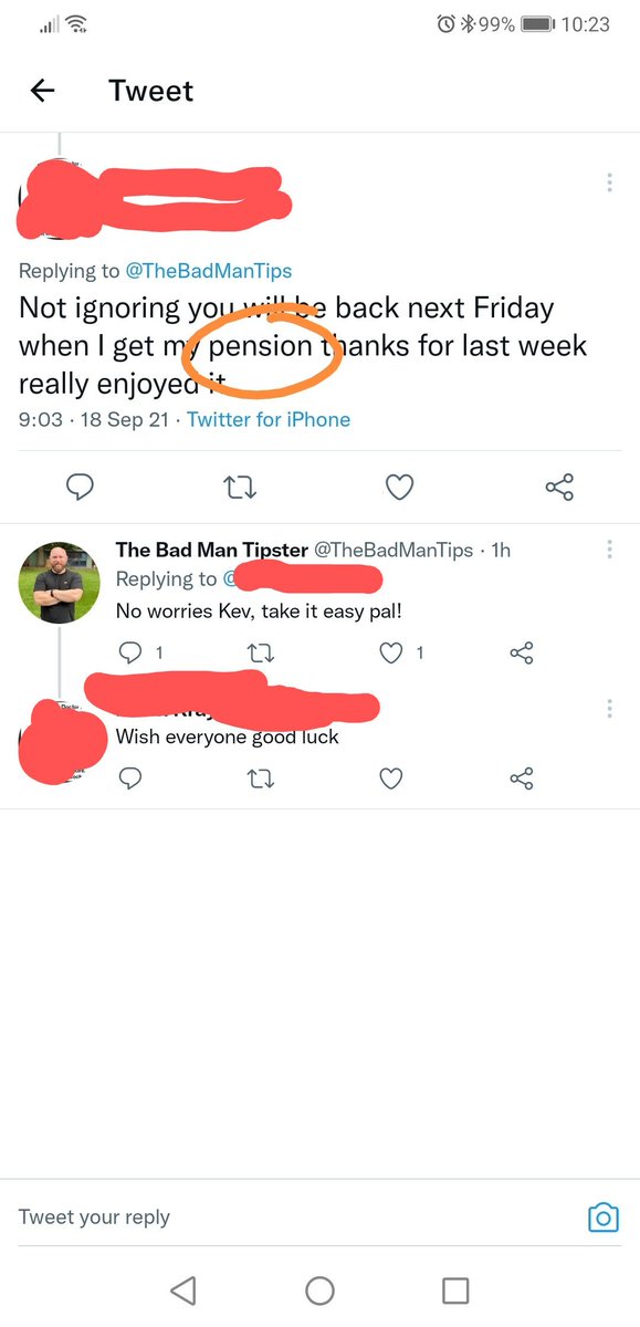 DaRealNightKing's tweet photo. @CaptainPicard99 @TheBadManTips Absolutely relentless this scammer..

21/21 losing bets and £120 down in Sept..

£1402 down last 11 months losing 371/402 bets..

Hasn't lost a penny himself as he posts fake betting slips..

Losses are left to gullible followers including pensioners..

Why are you following? https://t.co/aCGC6OaAsn