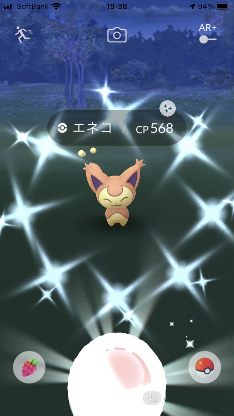 組長 ポケモンgo 自宅で色違いエネコget 早速進化させました ポケモンgo 色違いポケモン エネコ エネコロロ T Co 4ziss9xns8 Twitter