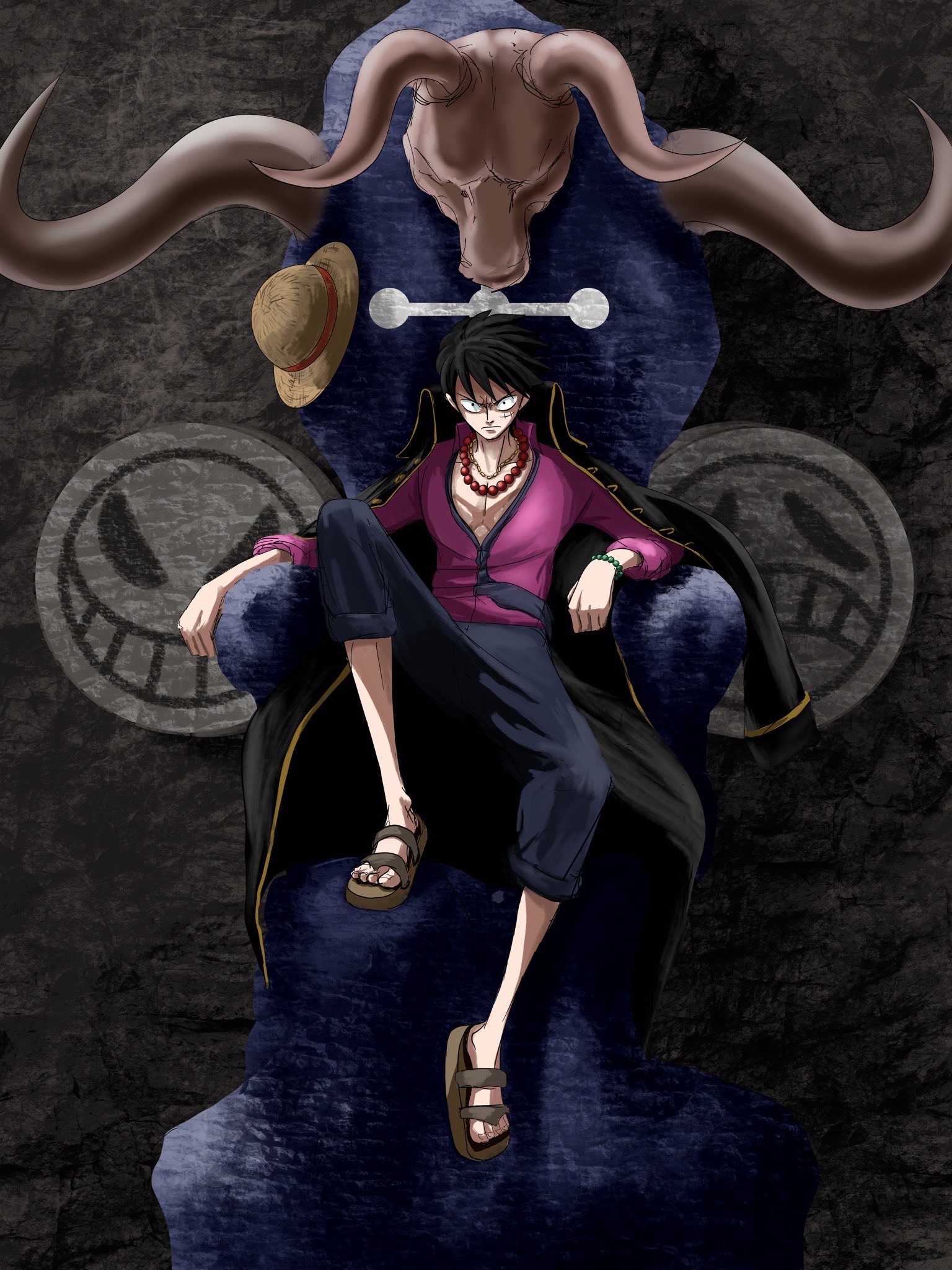 いつき Rt Gzoo 1 ルフィが悪役だったら Onepiece ワンピース ワンピース絵描きさんと繋がりたい るふぃ イラスト イラスト好きな人と繋がりたい T Co Hudn8hqdb3 Twitter