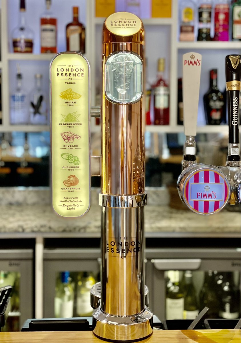 It’s all about the G&amp;T! 

We are pleased to have added <a href="/londonessenceco/">The London Essence Company</a> tonic in our Bar. 

An amazing range of tonic flavours, plus look how good this looks! The visible tonic feature is mesmerizing! 

Stop by and give them a try with our amazing range of 30 Gins!