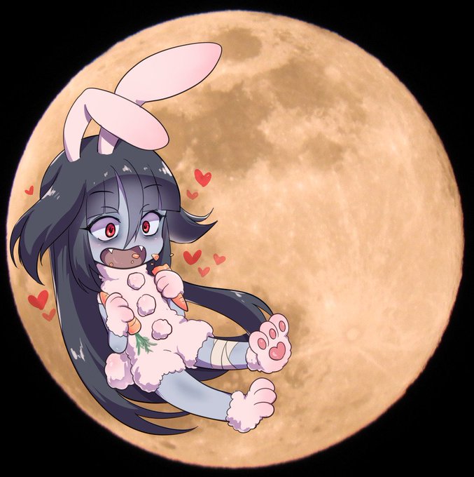 月に住むたえちゃん🐰🧟‍♀️🌕 