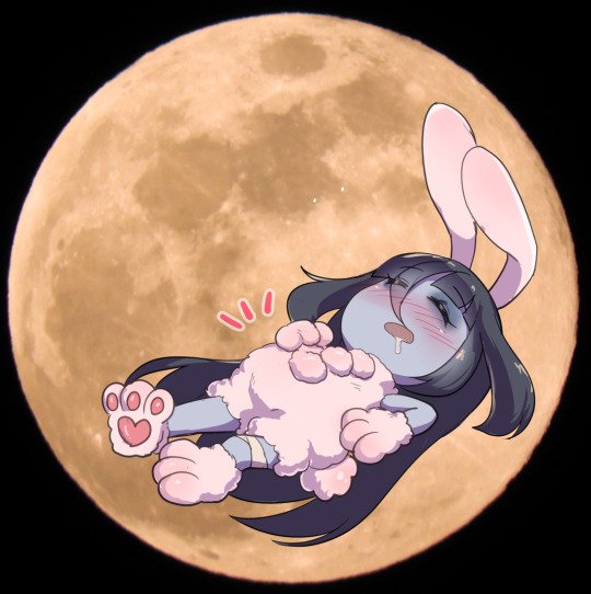 月に住むたえちゃん🐰🧟‍♀️🌕 
