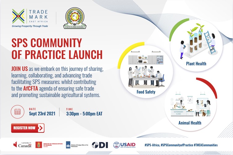 TradeMarkAfrica's tweet photo. You are invited to join us as we launch the TMEA SPS community of practice. Register here>> https://t.co/rq9kI1f0QQ #SPSAfrica #SPSCommunityofPractice #TMEACommunities https://t.co/TTV1hAUl53