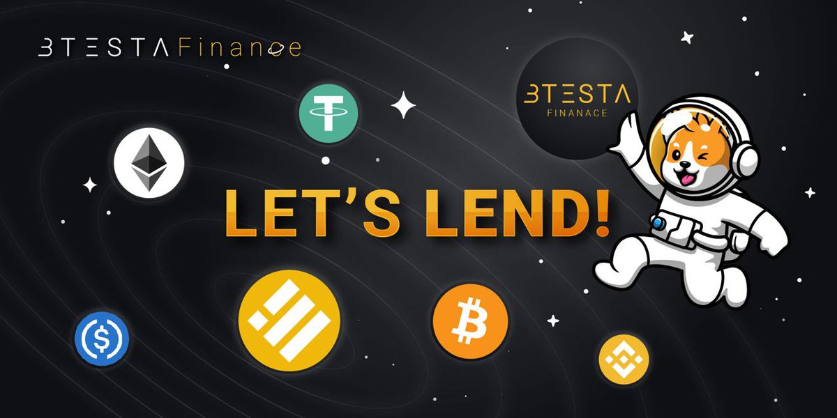 Lending APY% today especially on stablecoin vaults are on fire!🔥😍

Let's lend to earn more profit and BTESTA rewards everybody. The returns are awesome✨

#lending #BSCGems #BSC #BinanceSmartChain #Binance #BscLearnAndEarn #bscproject #BUSD