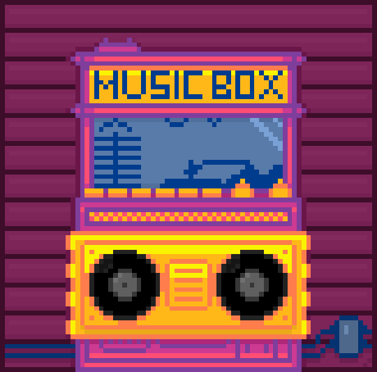 Troll2152's tweet photo. #MusicBox for @Pixel_Dailies 
Follow Me!
Remember to check my past tweets.
#pixelart #pixelartists #art #pixel_dailies https://t.co/BO3Sp5IVAg