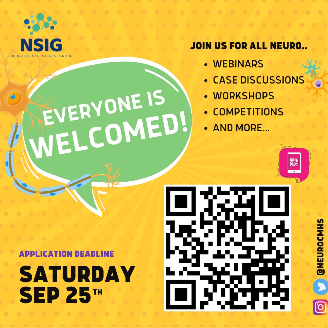 Neuroscience Interest Group tweet media