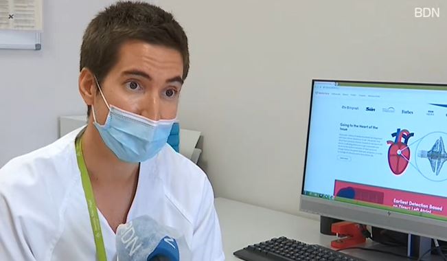 Hosp. Germans Trias (@hgermanstrias) on Twitter photo 🎤Pau Codina, cardiòleg, sobre la implantació del dispositiu V-LAP de monitoratge remot del cor 📡
💬permet ajustar millor el tractament en pacients amb insuficiència cardíaca, evitar que ingressin i millorar la seva qualitat de vida
▶️bit.ly/3o72TC3 min 9:45 a <a href="/bdncom/">Badalona Comunicació</a> 🎤Pau Codina, cardiòleg, sobre la implantació del dispositiu V-LAP de monitoratge remot del cor 📡
💬permet ajustar millor el tractament en pacients amb insuficiència cardíaca, evitar que ingressin i millorar la seva qualitat de vida
▶️bit.ly/3o72TC3 min 9:45 a <a href="/bdncom/">Badalona Comunicació</a>