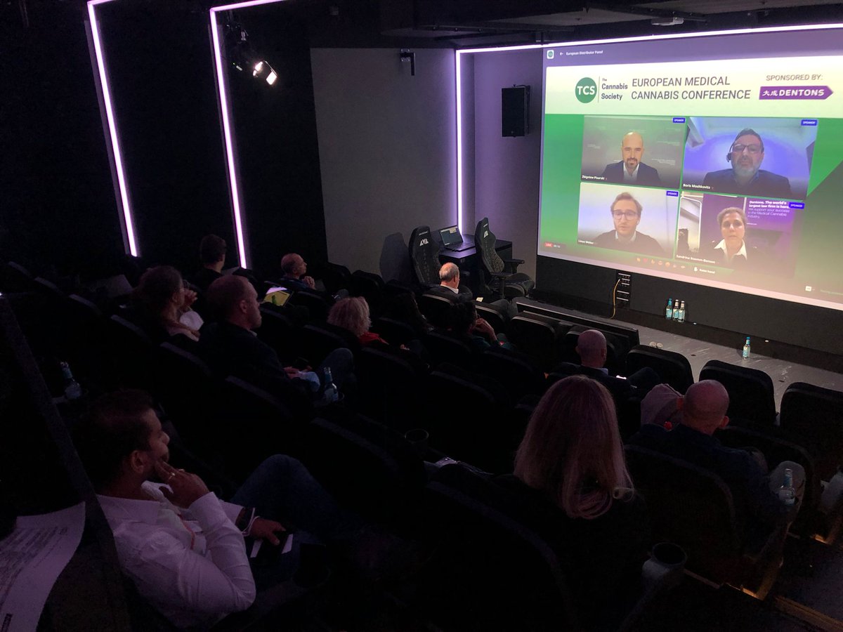 We are kicking off the second half of the EMCA with the European Distribution Panel! Linus Weber, Zbigniew Pisarski and Boris Moshkovits discuss the market opportunities and challenges in Europe. 
#EUMedicalCon #thecannabissociety  #cannabisnews