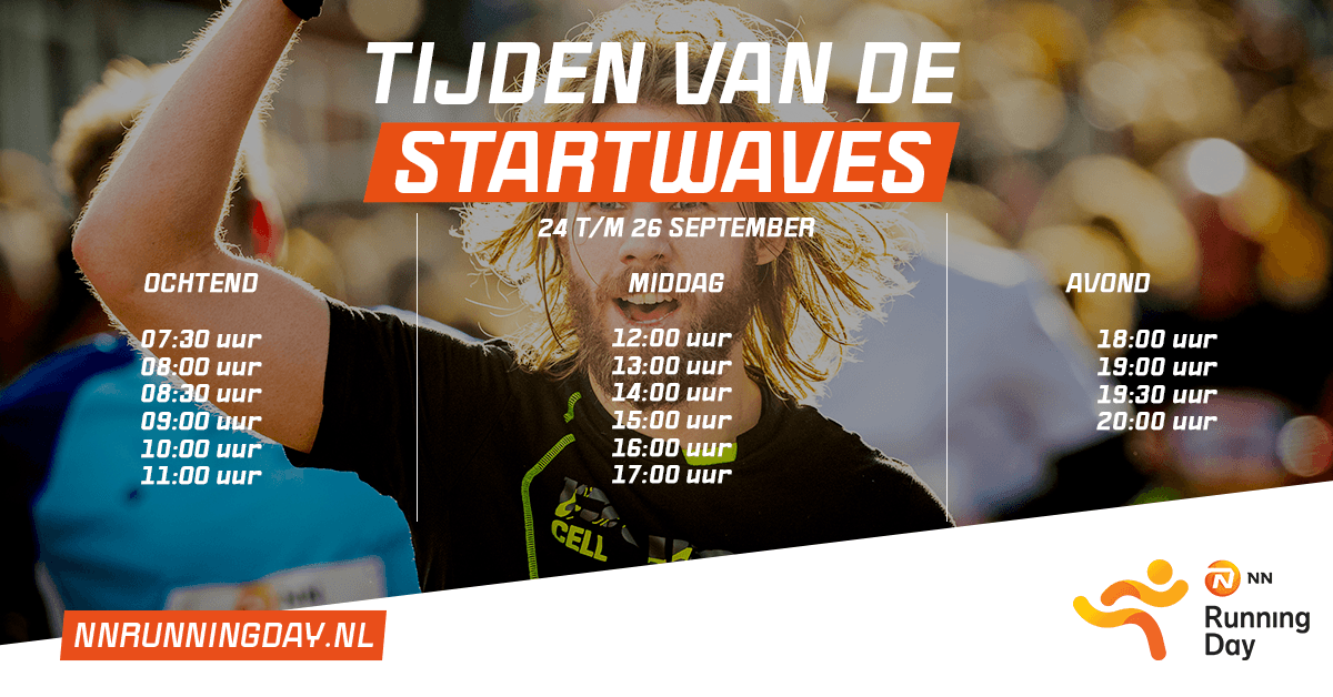 Loop de NN CPC Loop Den Haag Edition wanneer het jou uitkomt. Download de gratis MyTrace App, kies een startwave naar keuze, bepaal je route en geniet! 📱⏱

📅 24, 25 en 26 september 2021