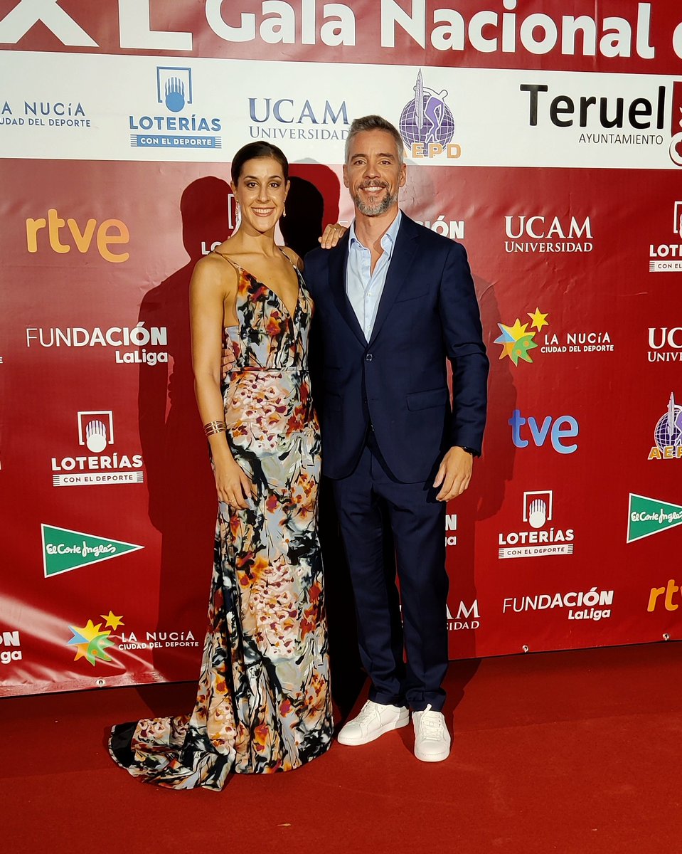 En la XL Gala Nacional del Deporte. Gracias por el reconocimiento, <a href="/periodistasAEPD/">Periodistas AEPD</a>.