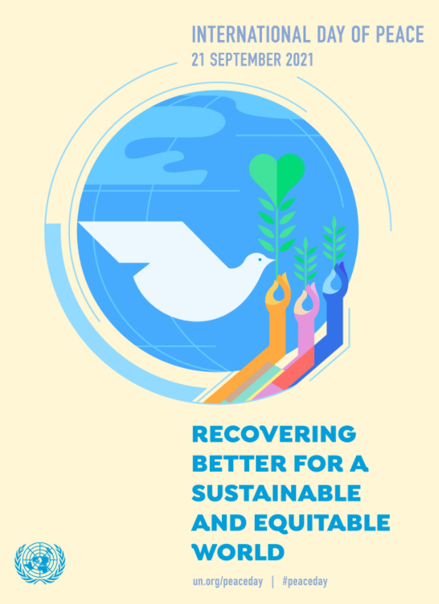 RWBAHolocaust's tweet photo. Today is #InternationalDayofPeace; 'Recovering better for an equitable & sustainable world'
The pursuit of non-violence, cease-fires, peace-building, conflict resolution, community cohesion & reconciliation is an urgent & ongoing daily effort. #shapepeacetogether #PeaceDay 1/2 https://t.co/hkukMQTjof