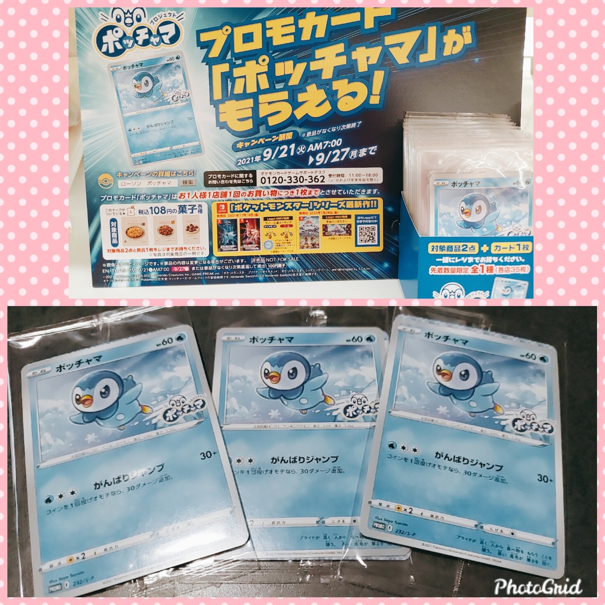 どんちゃん 仕事帰りローソンはしごして ポッチャマgetして来ました まだまだ残っていて良かった ローソン ポッチャマ ポケモンカード T Co Isasqb6dn3 Twitter