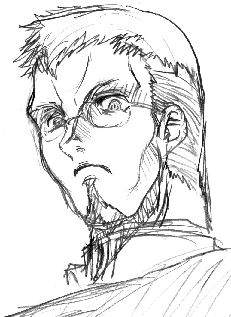 トレンドの【平成8年】
KOF96の記憶しかないのでメッチャクチャ昔に描いたラスボス・ゲーニッツのラクガキ貼っときます。 