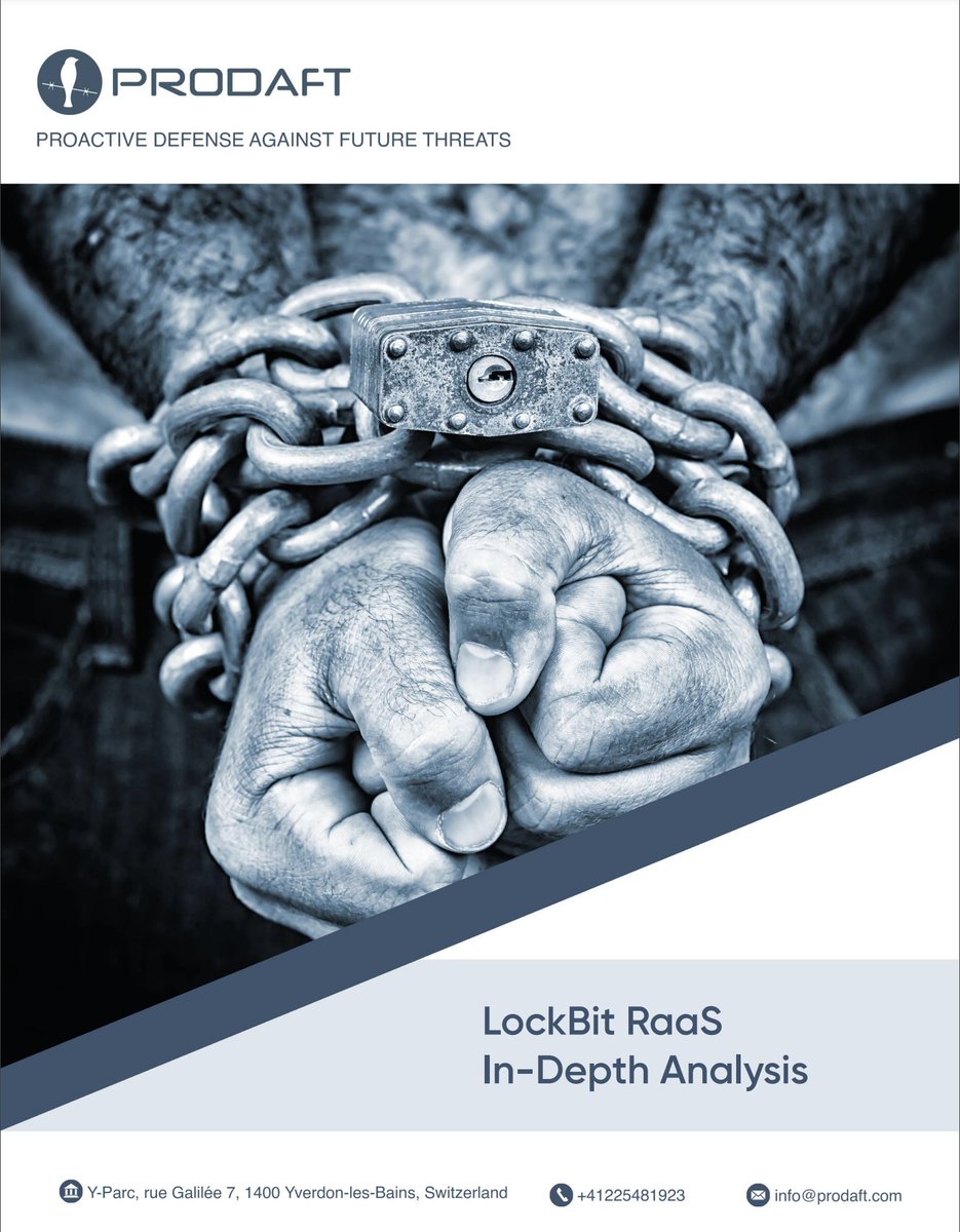 senadaruc's tweet image. Delivering a talk at @ISC2  about @prodaft "LOCKBIT Behind The Lines of LockBit R.a.a.S" research. 
Join me at: brighttalk.com/webcast/13279/…