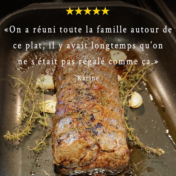 𝐌𝐞𝐫𝐜𝐢 𝐩𝐨𝐮𝐫 𝐯𝐨𝐬 𝐭𝐞́𝐦𝐨𝐢𝐠𝐧𝐚𝐠𝐞𝐬 🙏
Vos messages et photos nous font chaud au coeur !
Consommez durable et responsable en savourant nos viandes de qualité qui respectent les animaux et leurs éleveurs !
A savourer sur 👉 leboeufethique.fr
#viandedexcellence