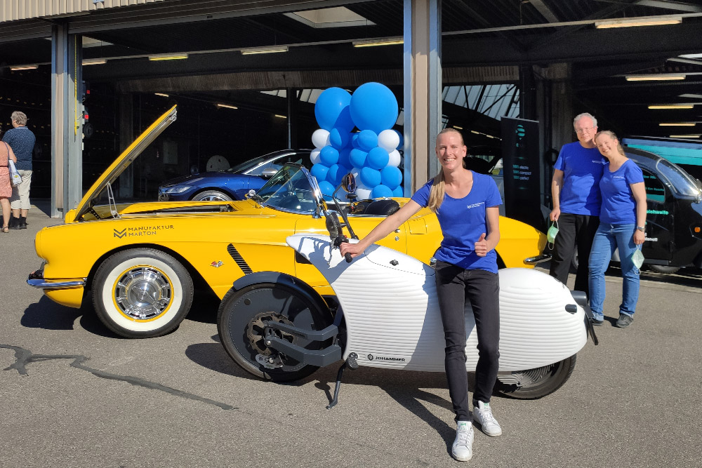 Schön wars am E-Mobilitätstag in Zug! 
manufakturmarton.ch/elektromobilit…

Falls du es verpasst hast, vom 1. bis 3. Oktober sind wir in Luzern, an der Swiss Classic World. Unseren Stand findest du zwischen Halle 2 und 3, gleich beim Fahrzeugmarkt.