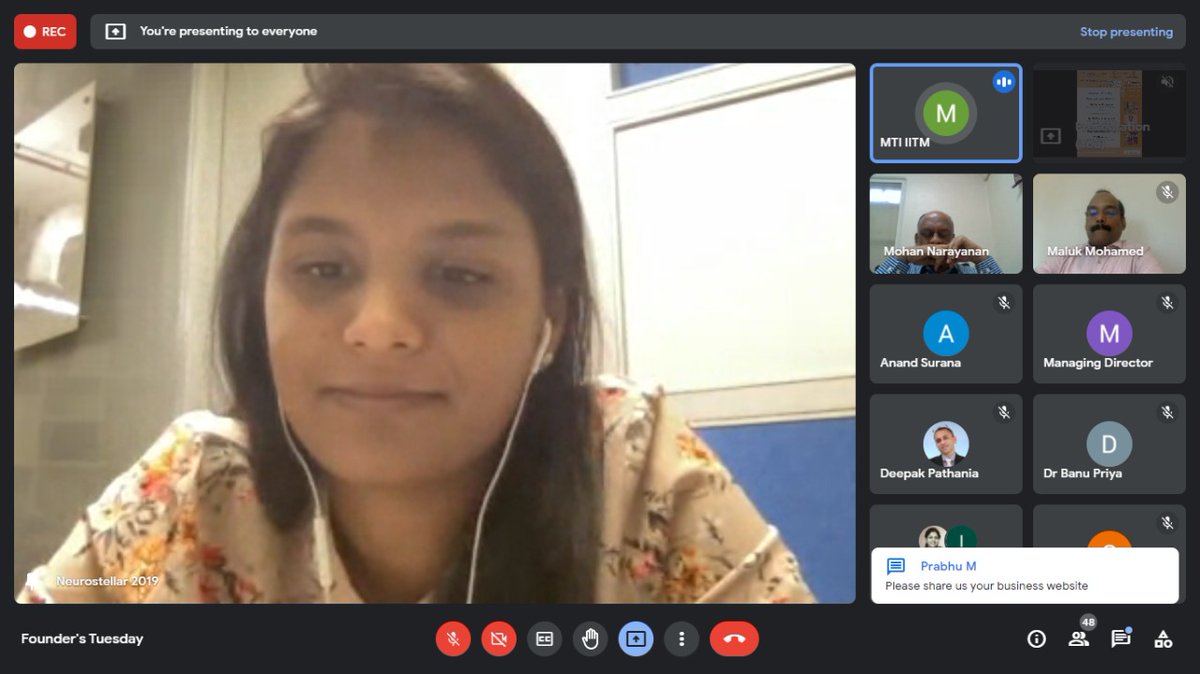 IITM HTIC MedTech Incubator (@htic_s) on Twitter photo Startup interview with Dhanushya, a young woman entrepreneur providing insights in the technology developed by her startup <a href="/DrManishDiwan/">Dr. Manish Diwan</a> <a href="/Vibazone/">Muthu Singaram</a> <a href="/BIRAC_2012/">DBT-BIRAC</a> <a href="/DBTIndia/">Department of Biotechnology</a> <a href="/DrChauhanChhaya/">Dr Chhaya Chauhan</a> <a href="/IndiaDST/">DSTIndia</a> <a href="/anitadst16/">Anita Gupta</a> <a href="/iitmadras/">IIT Madras</a> <a href="/IITMIC/">IIT Madras Incubation Cell</a> <a href="/TiEChennai/">TiE Chennai</a> Startup interview with Dhanushya, a young woman entrepreneur providing insights in the technology developed by her startup <a href="/DrManishDiwan/">Dr. Manish Diwan</a> <a href="/Vibazone/">Muthu Singaram</a> <a href="/BIRAC_2012/">DBT-BIRAC</a> <a href="/DBTIndia/">Department of Biotechnology</a> <a href="/DrChauhanChhaya/">Dr Chhaya Chauhan</a> <a href="/IndiaDST/">DSTIndia</a> <a href="/anitadst16/">Anita Gupta</a> <a href="/iitmadras/">IIT Madras</a> <a href="/IITMIC/">IIT Madras Incubation Cell</a> <a href="/TiEChennai/">TiE Chennai</a>