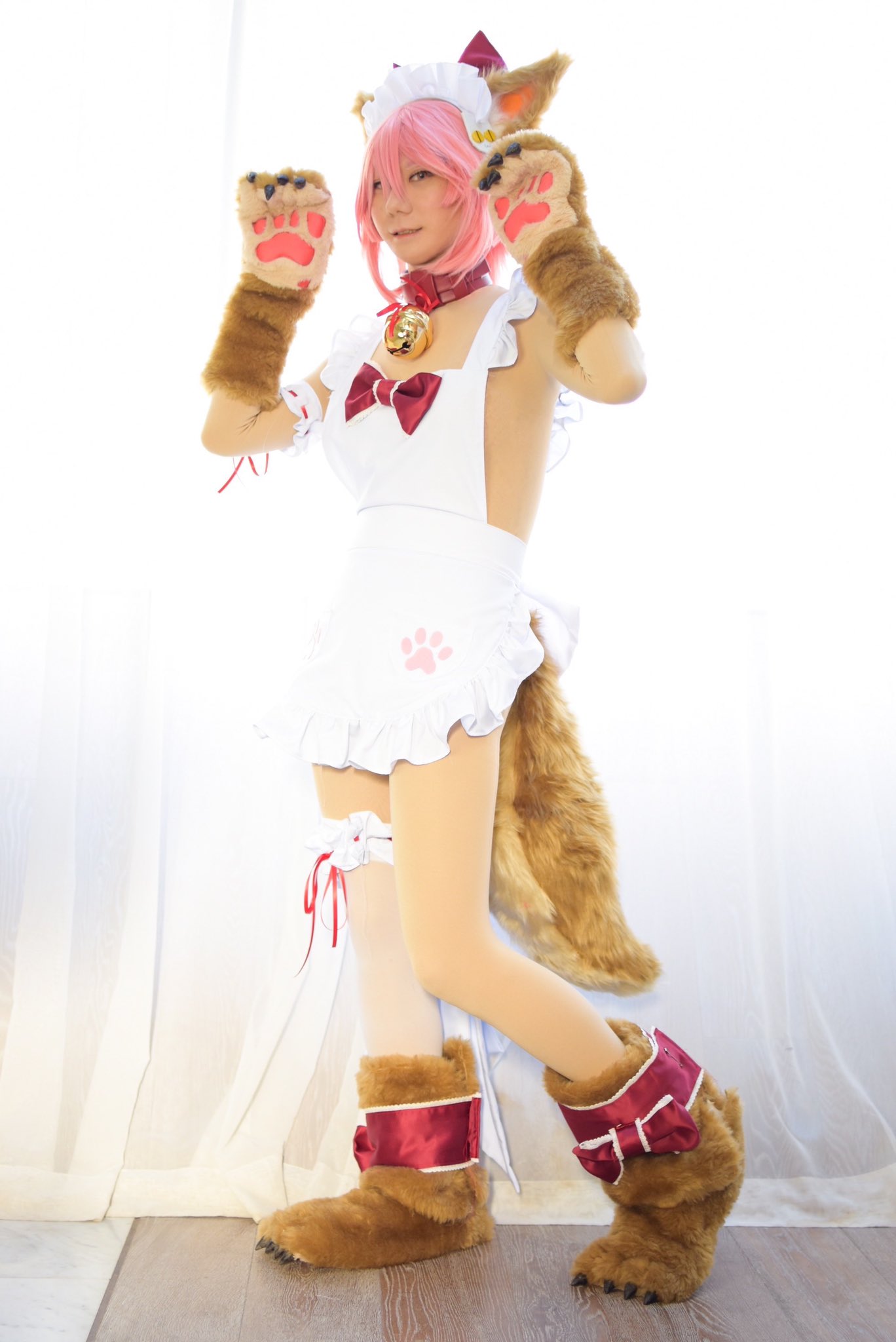 【18日まで】FGO タマモキャット コスプレ　２着セット　第二再臨　第三再臨 猿猫 on X: 