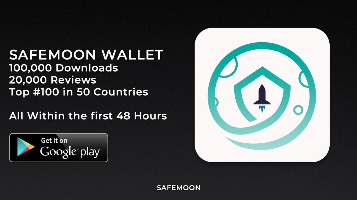 SafemoonWarrior's tweet image. #SAFEMOON will iOS users beat Android Wallet numbers? 🧐