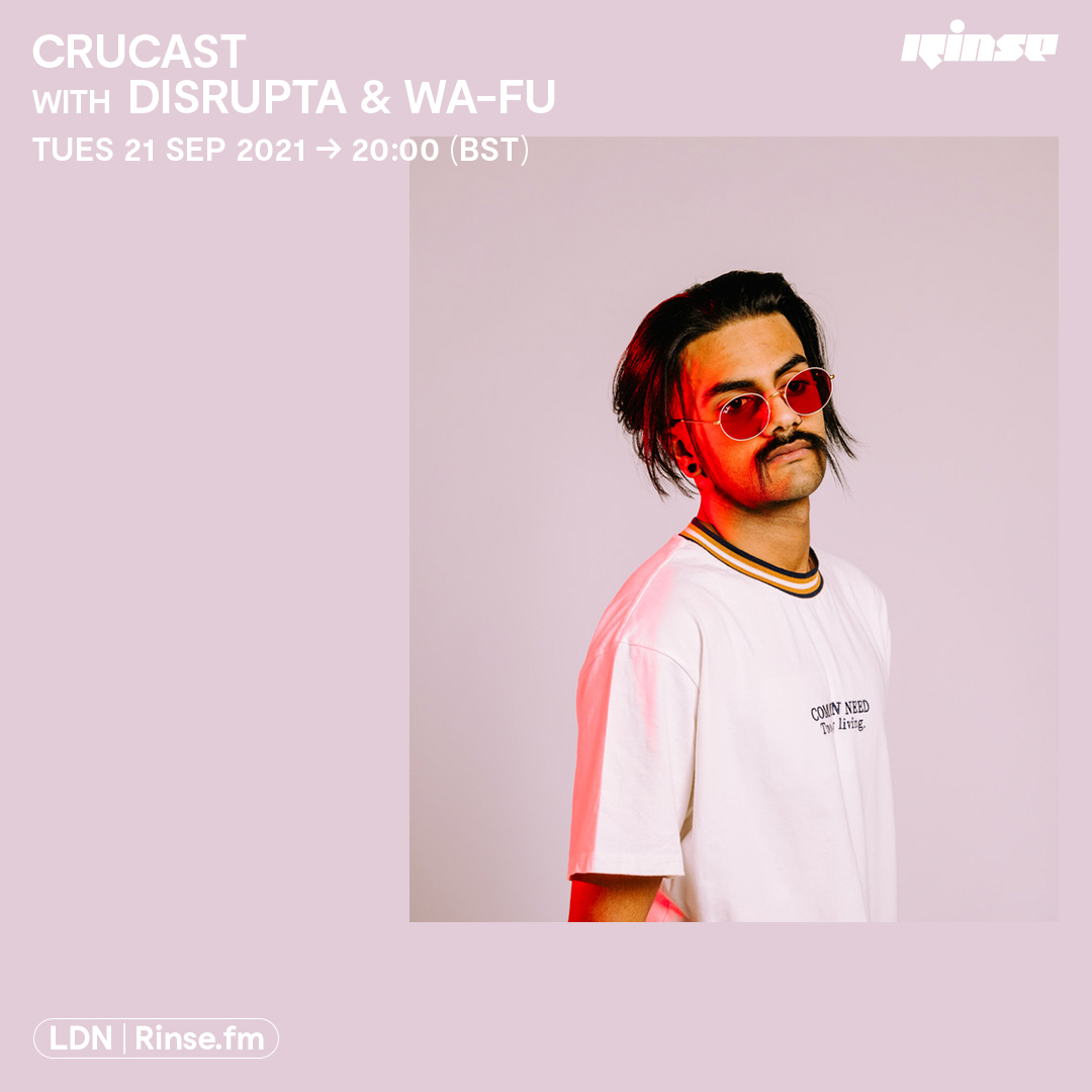 RinseFM's tweet photo. Coming up at 8PM it's @crucast with #Disrupta &amp; @wafu_aus only on https://t.co/Q0ed1ktSEG + 106.8FM 

#RinseFM https://t.co/ktlyvxQeTh