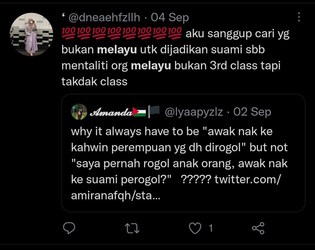 IbuPeri__'s tweet photo. Dasar betine cilaker duk memekak tak suka lelaki melayu tapi bercinta jugak dengan lelaki melayu kepala buto kau la https://t.co/W3tZQuEuMe