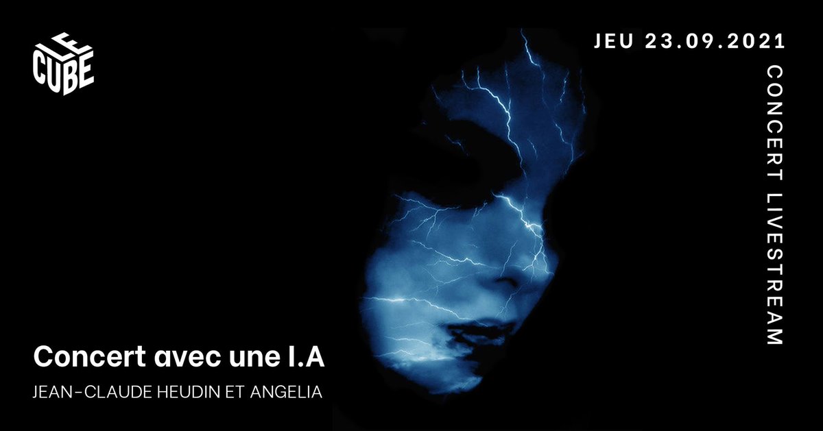 Le Cube, centre de création numérique de GPSO, fête ses 20 ans avec un concert interprété par le musicien <a href="/jcheudin/">Jean-Claude Heudin</a> et une intelligence artificielle 🎧🎻🎹
📆 Jeudi 23 septembre, 22h
💻 Livestream sur les réseaux sociaux du @lecubetwit
➡️ lecube.com/20-ans/