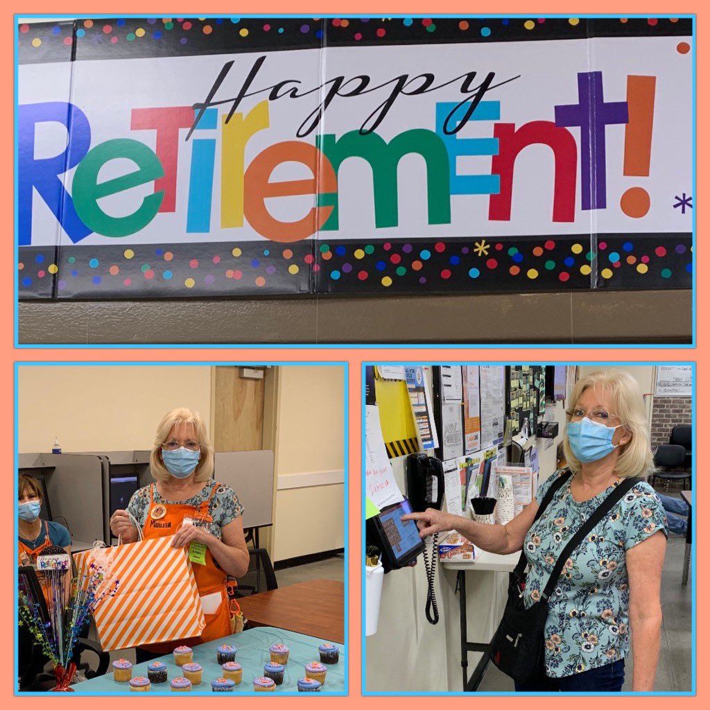 Happy Retirement Marleen!!  201’s Millwork Rockstar!!  You will be missed!!