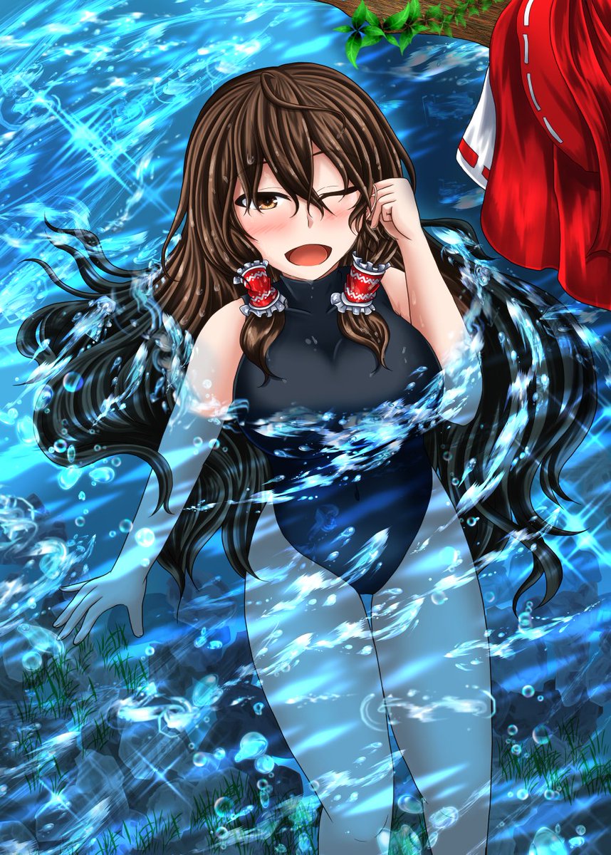 宣伝 メロンブックス様にて委託させていただく例大祭18の新刊である霊夢のモノクロイラスト本の取り 水京 Skeb受付中