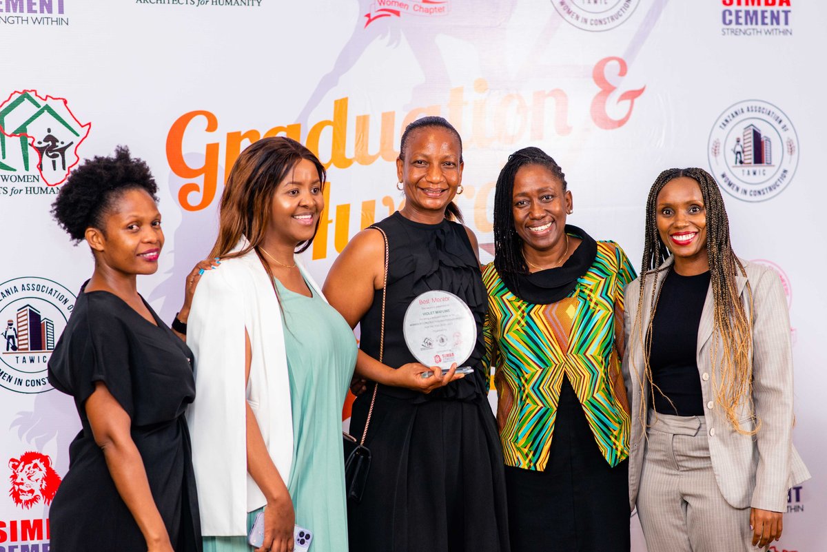 hw_'s tweet photo. Congratulations to everyone who graduated from TAWAH's Women in Construction mentorship program 2019-21 this weekend! It was a fantastic initiative to be part of and wish I could have been there to celebrate 🎊 #womeninconstruction #Tanzania #buildingthefuture https://t.co/Eir9l0v2wP