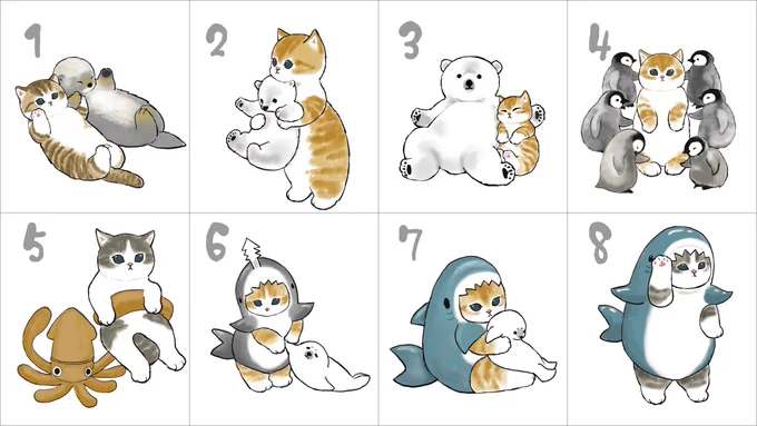 10月のLINEスタンプは
「サメにゃんと海の仲間たち」です🦈💖

イラストにあった言葉を今月も募集しております!
(単語、擬音語希望です)
なんのお礼も出来ませんが、リプライに記載頂けると嬉しいです😽✨ 