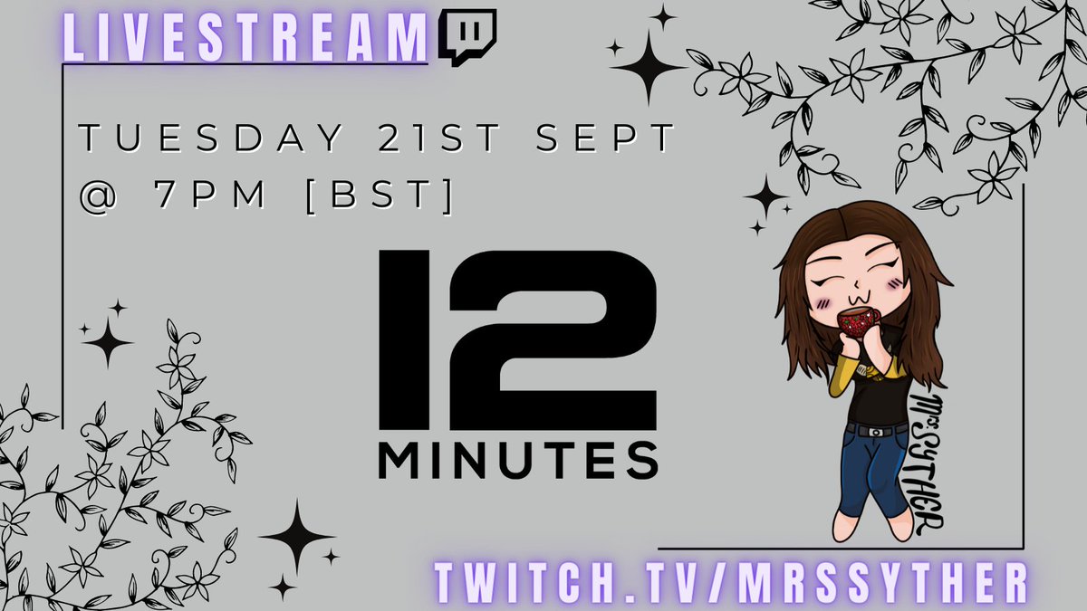 TrainerHaych's tweet image. Okay okay.. I'm going to need your help with this one.. so make sure you have your ✨ big brains ✨ turned on! 

See you at 7PM [BST] 🕖
#12minutes #twitchtv
Twitch.tv/mrssyther