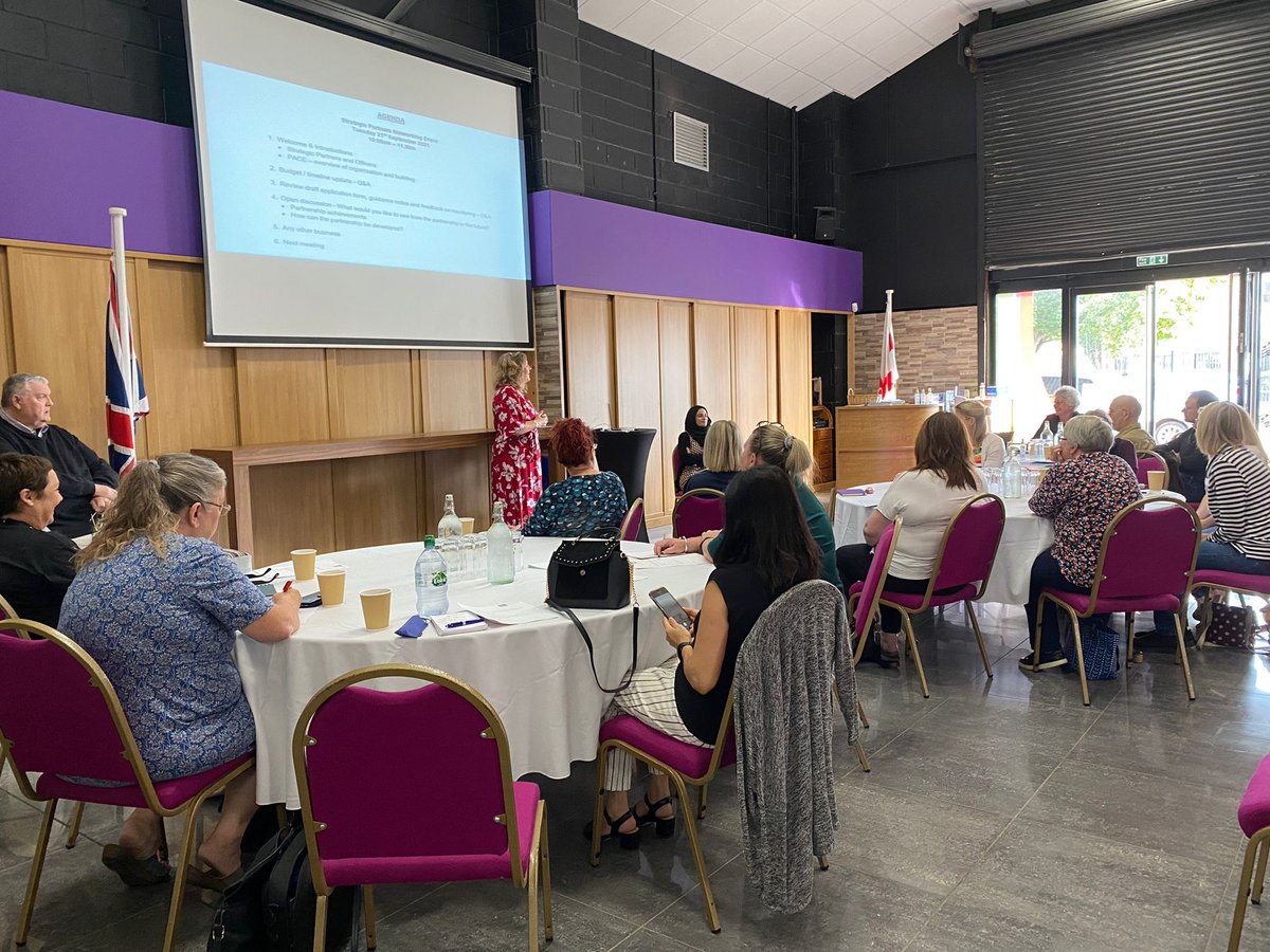 Lovely to see our Strategic Partners in person at the Networking Meeting today. We discussed the upcoming grants programme, the recruitment and retention of  volunteers/trustees and plans for future collaboration