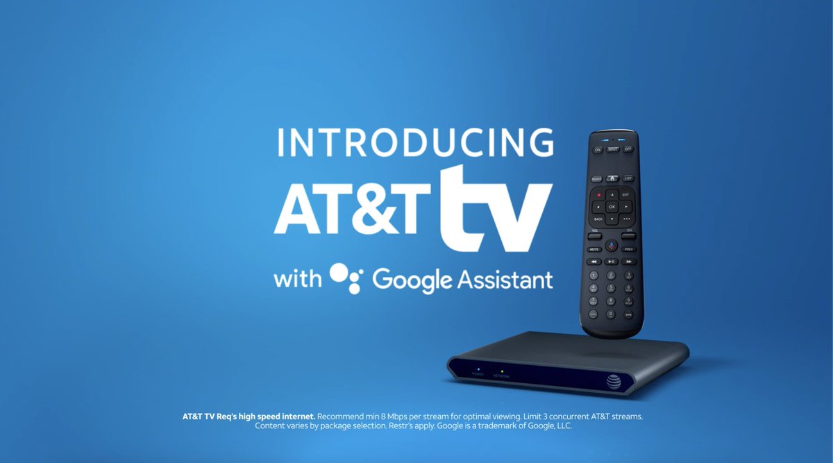 AT&amp;T new plug and go system allows you to watch tv anywhere where there is WiFi with the built in google assistant you’ll love your new entertainment