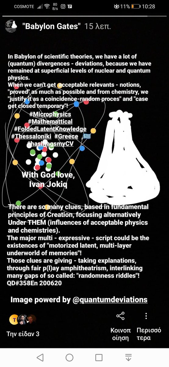 IvanJokiq's tweet image. In &quot;Babylon&quot; of scientific theories, we have a lot of (quantum) divergences - deviations, because we have remained at superficial levels of nuclear and quantum physics. 
...