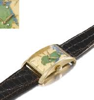 Next up is this beautiful Patek Philippe Ref. 1593, which featured a cloisonné enamel dial of the map of Egypt and the Sudan with two diamonds to mark Cairo and Khartoum. I was told that this watch currently resides with a prominent Egyptian collector based in Chicago.