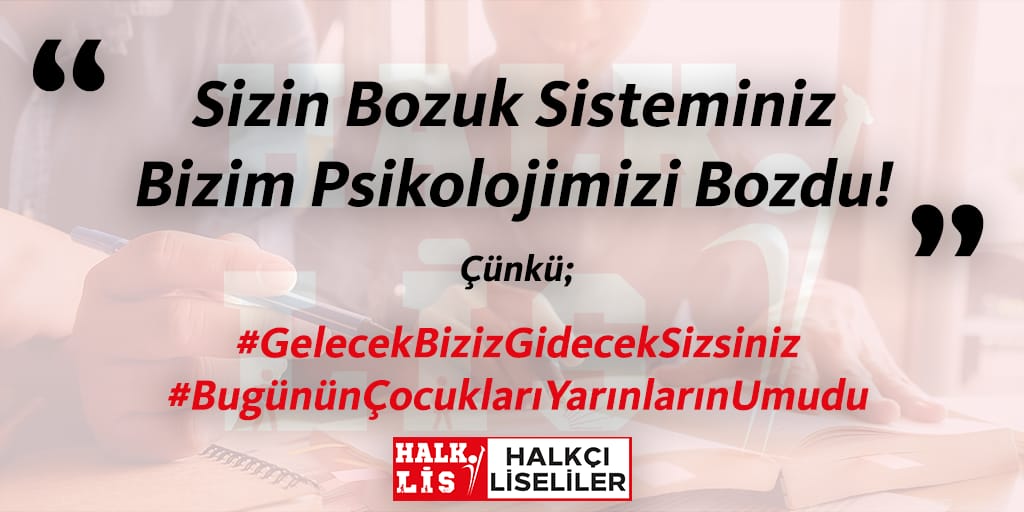 CanTann3's tweet photo. Senin eserin ülkedeki umutsuz nesil Senin eserin bu mutsuz kesim !

Korkarak ,canımızı ve geleceğimizi tehlikeye atarak geleceğimizi belirleyecek sınava alınamayan tedbirlerle girmek istemiyoruz ! 

#KeepTurkishStudentsAlive
#RTEYksÖğrencilerineKıyma https://t.co/CD5xbgswQM