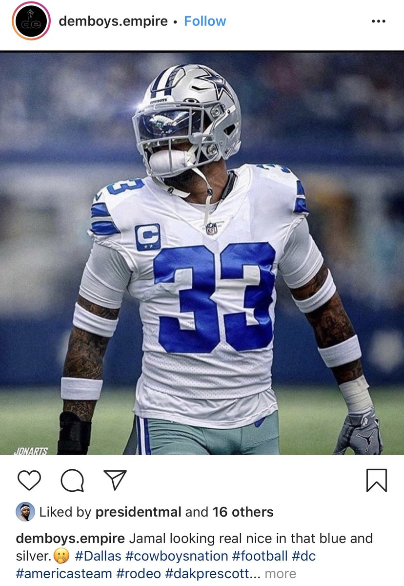 jamal adams cowboys jersey
