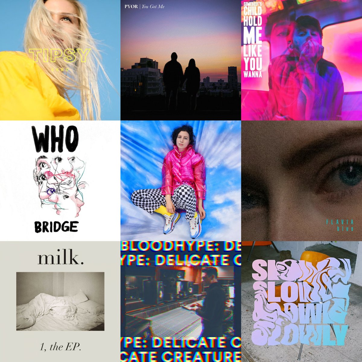 urnumusic's tweet photo. + #NewMusic🎵🎧

▪️Ekko - tipsy
▪️@pyormusic - you got me
▪️Somebody's Child - hold me like you wanna
▪️BRIDGE - who
▪️E^ST - I wanna be here
▪️FLAVIA - blue
▪️Milk - treat me
▪️BLOODHYPE delicate creature
▪️Smokehouse - slowly https://t.co/Dsb1DwR0VN