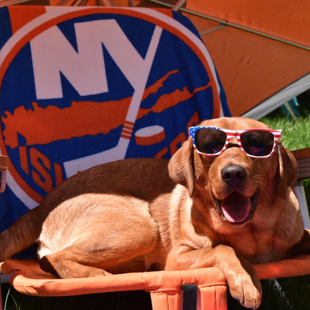 NYIslanders's tweet photo. first day of summer vibes! 🤩☀️🌴 https://t.co/Qenj8PxhS2