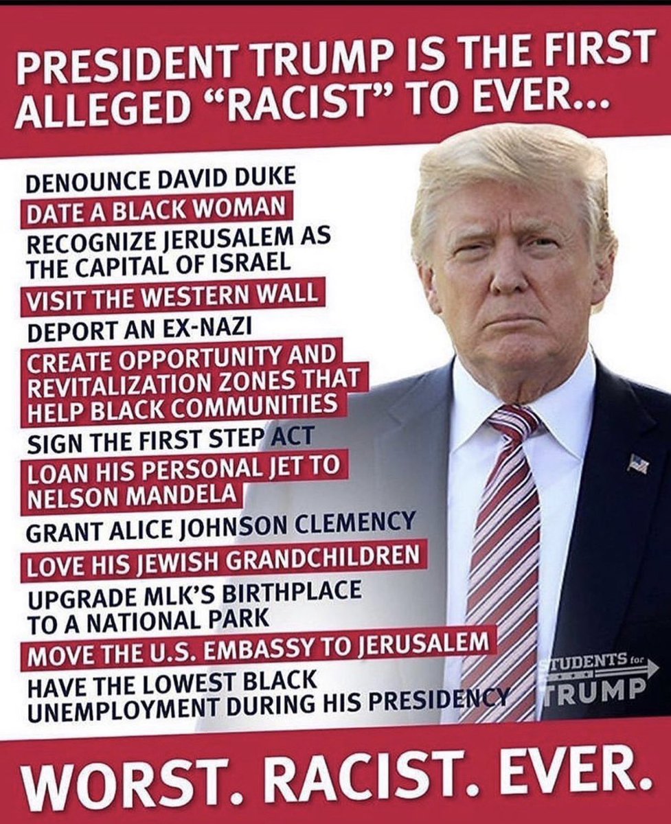 siggyflicker's tweet photo. What a racist! #NOT #TRUMP2020 https://t.co/3CD07HaVn7