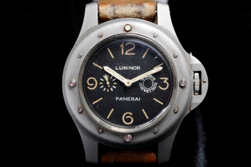 Next up is the Panerai GPF 2/56, nicknamed “Big Egyptian” due to its monstrous size of 60mm. Unlike it's smaller cousin, this one is accepted by experts to be of Egyptian provenance. I personally know Egyptian watch dealers who've bought several of it in navy-sanctioned auctions.