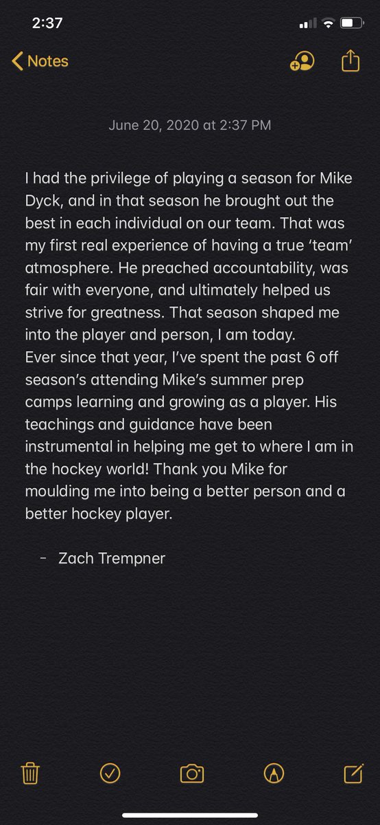 ztrempner's tweet photo. @TheHockeyNews @THNKenCampbell #support4MichaelDyck https://t.co/5RU31AaeRx