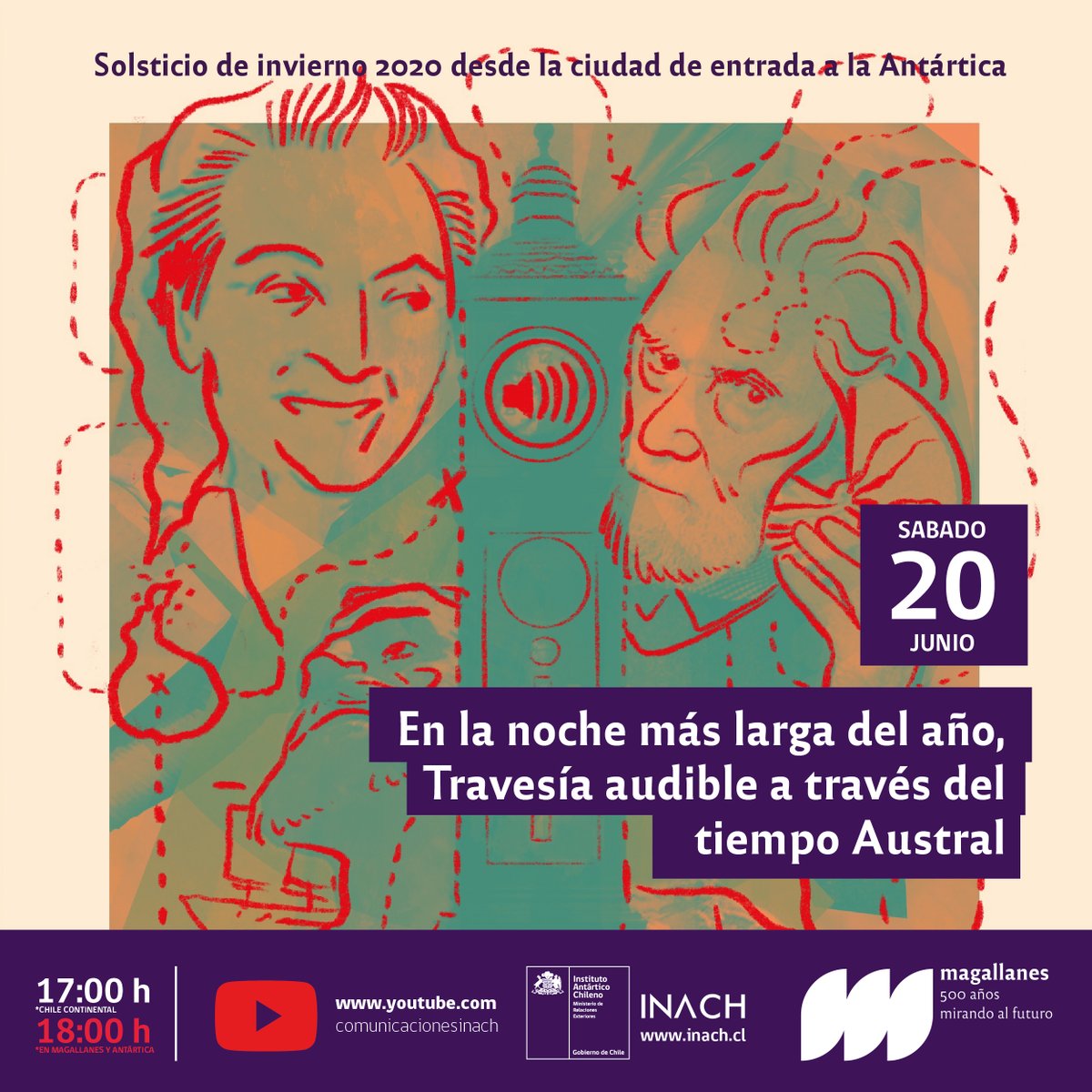 inach_gob's tweet photo. Cuando termines de escuchar esta travesía audible, habrá llegado el invierno al hemisferio sur😊
¡Feliz Solsticio de Invierno2020! 🇦🇶💫
#Solsticio #Solstice #HappyMidWinter #500años #Magallanes #Antártica #Antarctica #AntarcticCommunity
🎧https://t.co/9CNstY0IGp https://t.co/IaA6tvBsyb