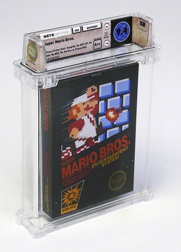 The slabbing debate is not isolated to comics. With things like coins, it appears slabbing has taken great hold. More recently has come slabbed video games. Video games really didn't need this.