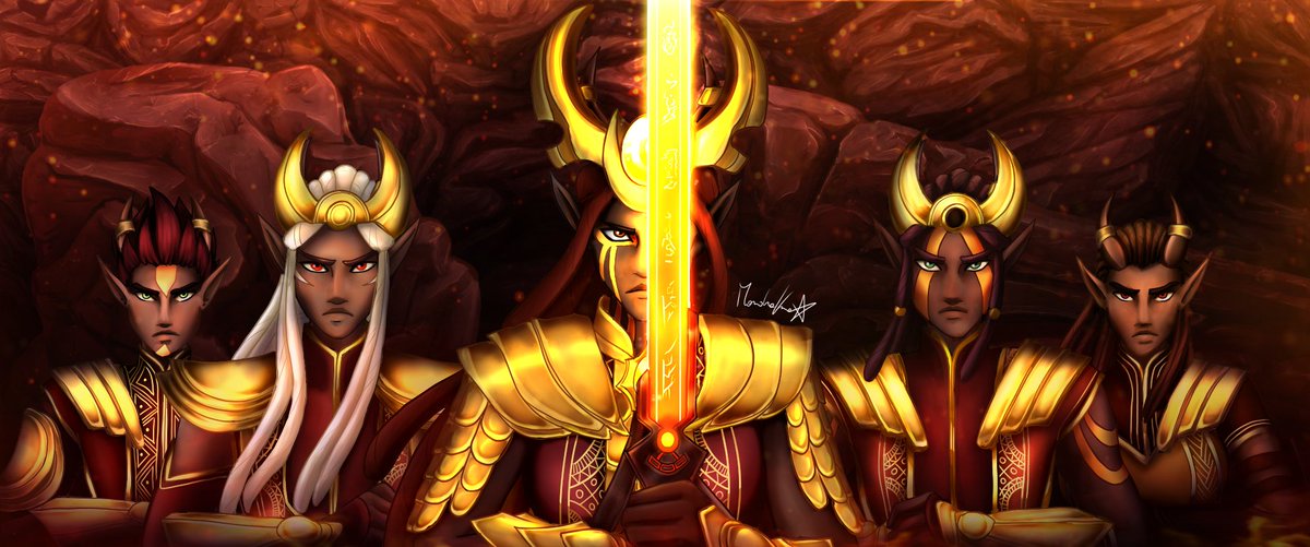 mandrakne's tweet photo. "We are the children of the sun
The fire in our eyes
The passion never dies
We're the chosen ones
The children of the sun"
Thomas Bergersen - Children of the Sun
My entry for #ArcanumDays #SunfireMorning !
Hope you all like it!
#TheDragonPrince #tdpart #janai @thedragonprince https://t.co/6iH9Im0SbS