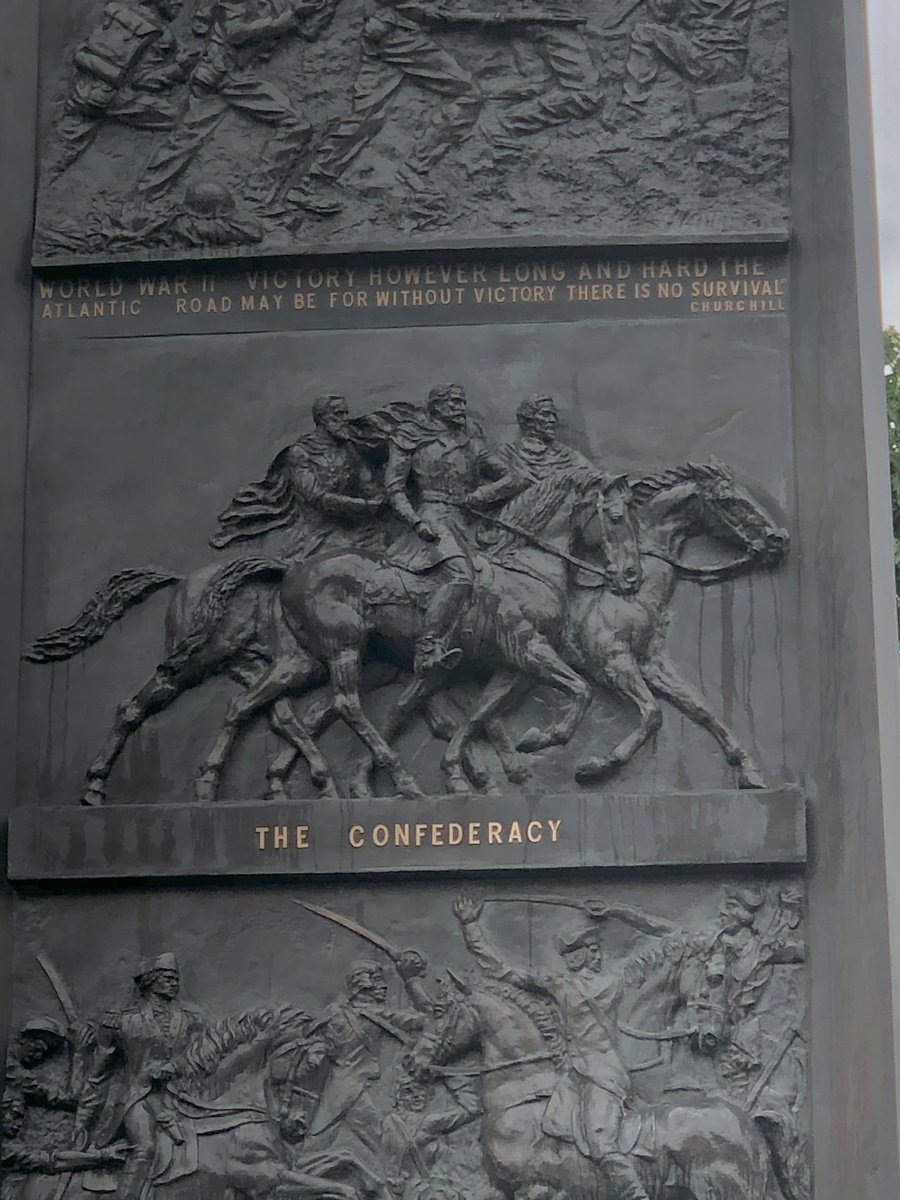 capitolization's tweet image. No one seems to have noticed that @VFWHQ  Torch of Freedom monument @ 2nd &amp;amp; Maryland NE on Capitol Hill has a panel honoring The Confederacy. It’s been there since 1976, right behind the Hart Senate Bldg. @kdrkrepp @DCist @PoPville @washingtonpost