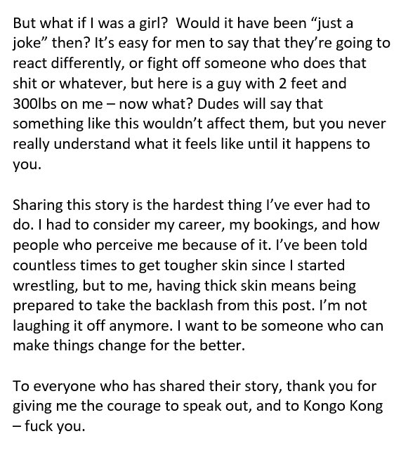 This is NOT “paying your dues”  
This is NOT ok
This is Assault, period
#speakingout #mystory