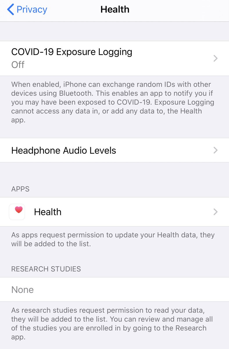 So umm... there’s a COVID-19 exposure log trying to sync with my Bluetooth and Health app, and I definitely did not download or consent to adding the exposure log (contact tracing tool) to my phone. WTF is this?